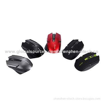 4D Optical Mice, Mini Receiver and Easy to Carry, 800-1600dpi Adjustable, 2 x 1.5A Batteries Working